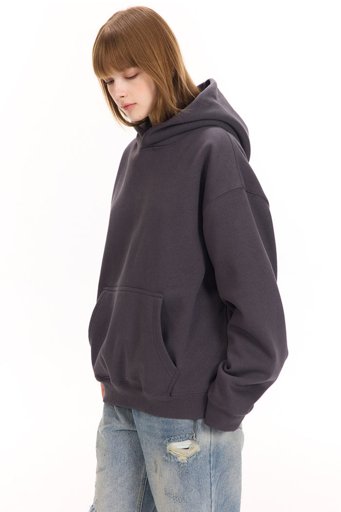 Oversize-Kapuzenpulli Damen Langarm Bequemer Streetwear-Stil