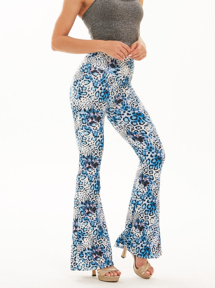 Pantalones ajustados con estampados casuales 