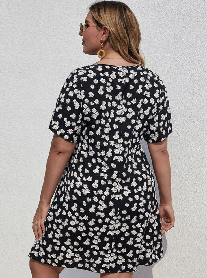 Vestido de vacaciones con estampado floral