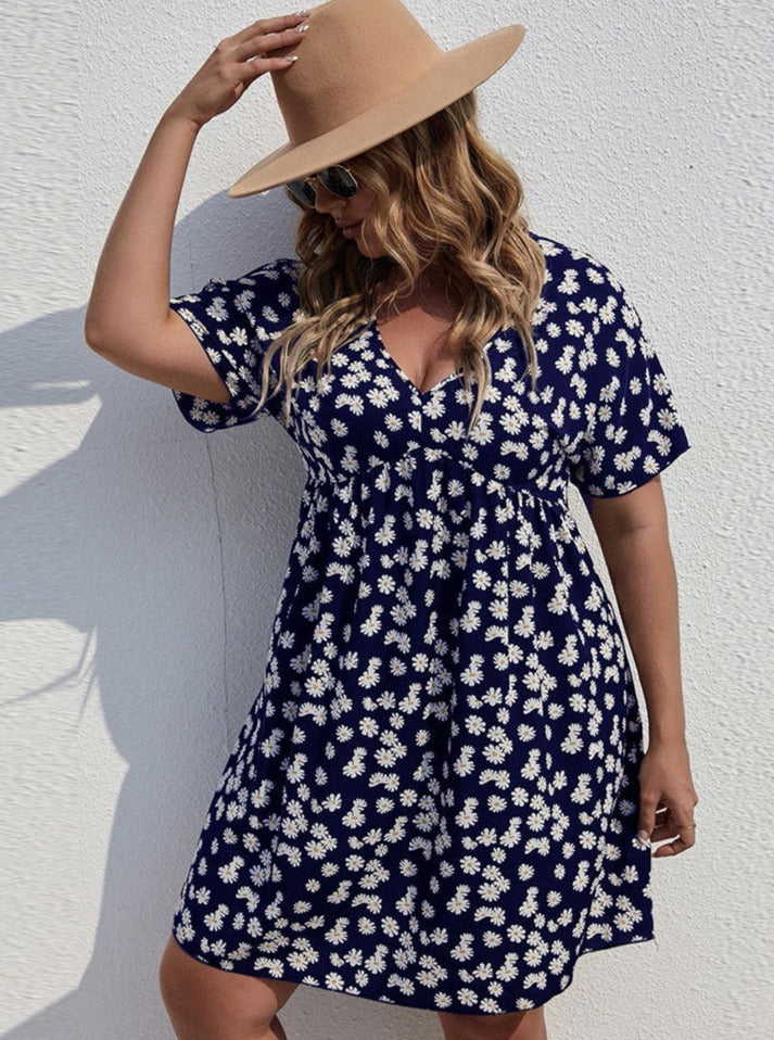 Vestido de vacaciones con estampado floral