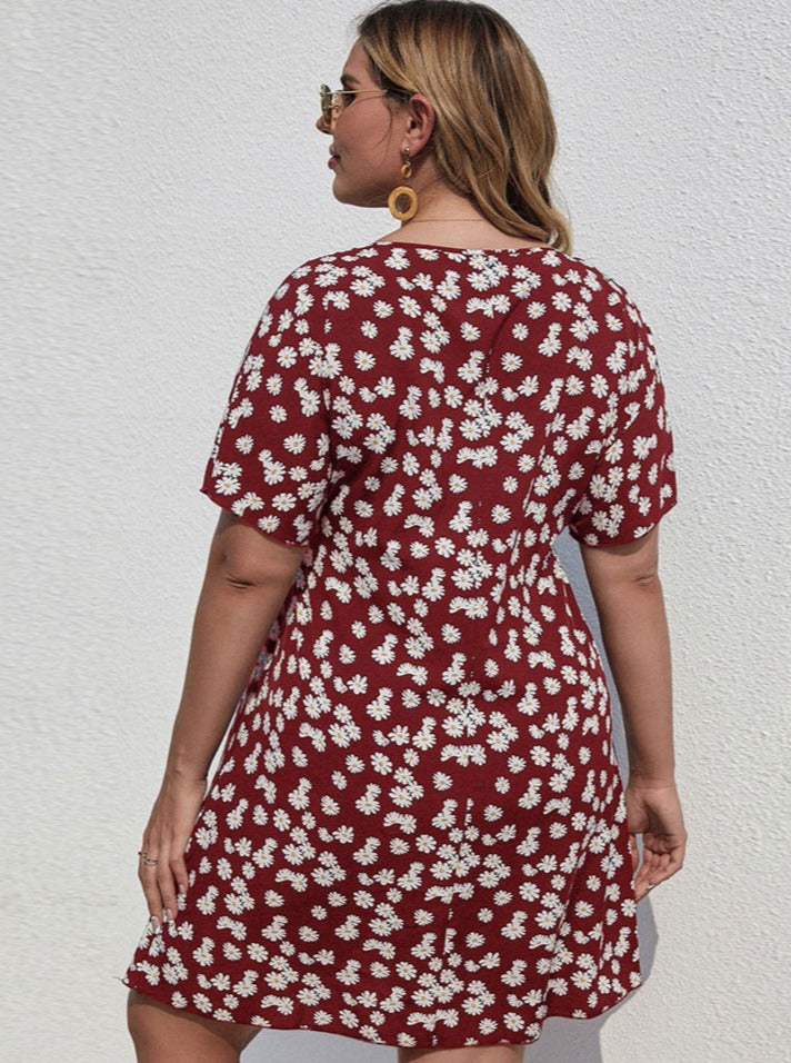 Vestido de vacaciones con estampado floral