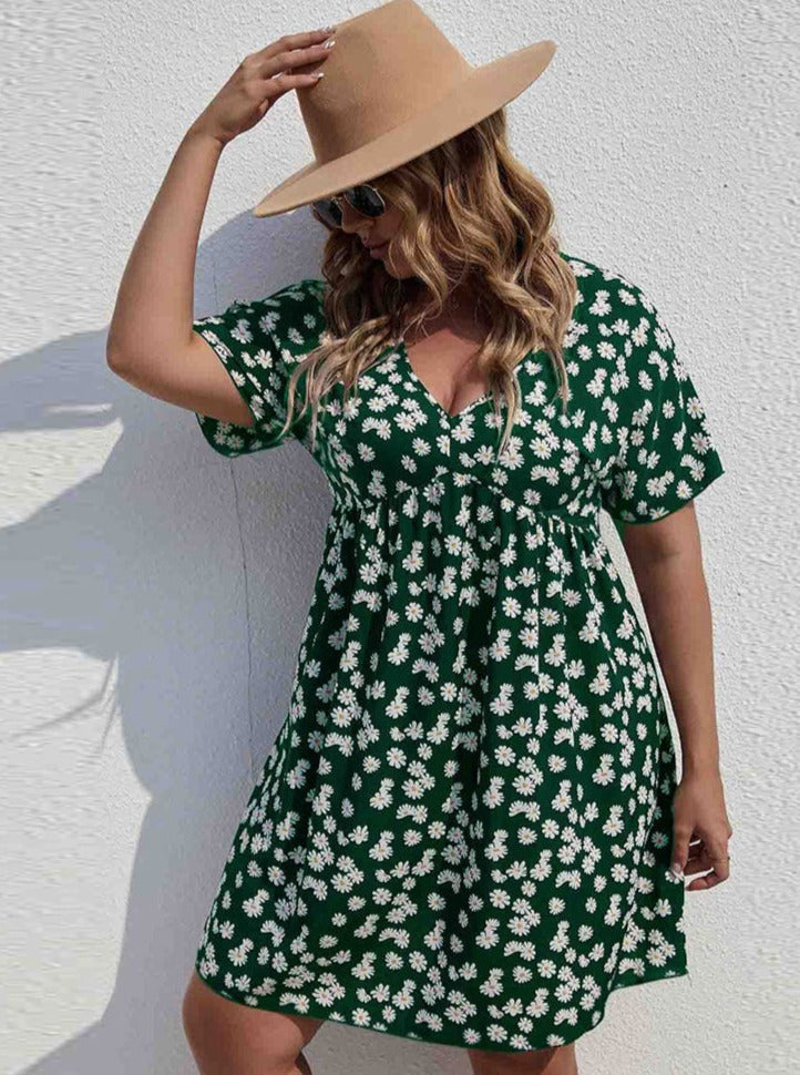 Vestido de vacaciones con estampado floral