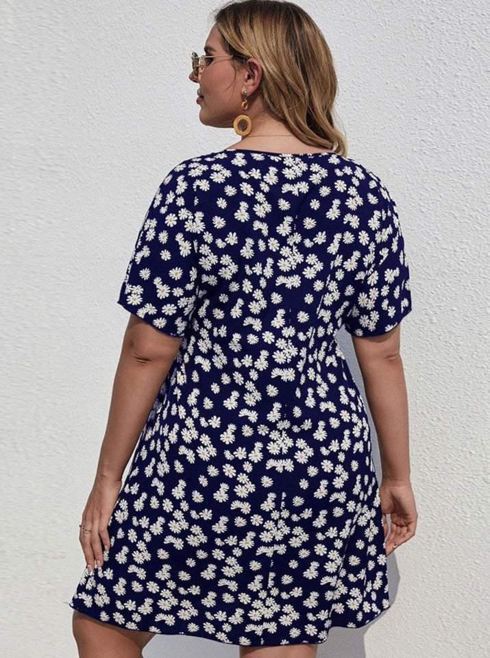 Vestido de vacaciones con estampado floral