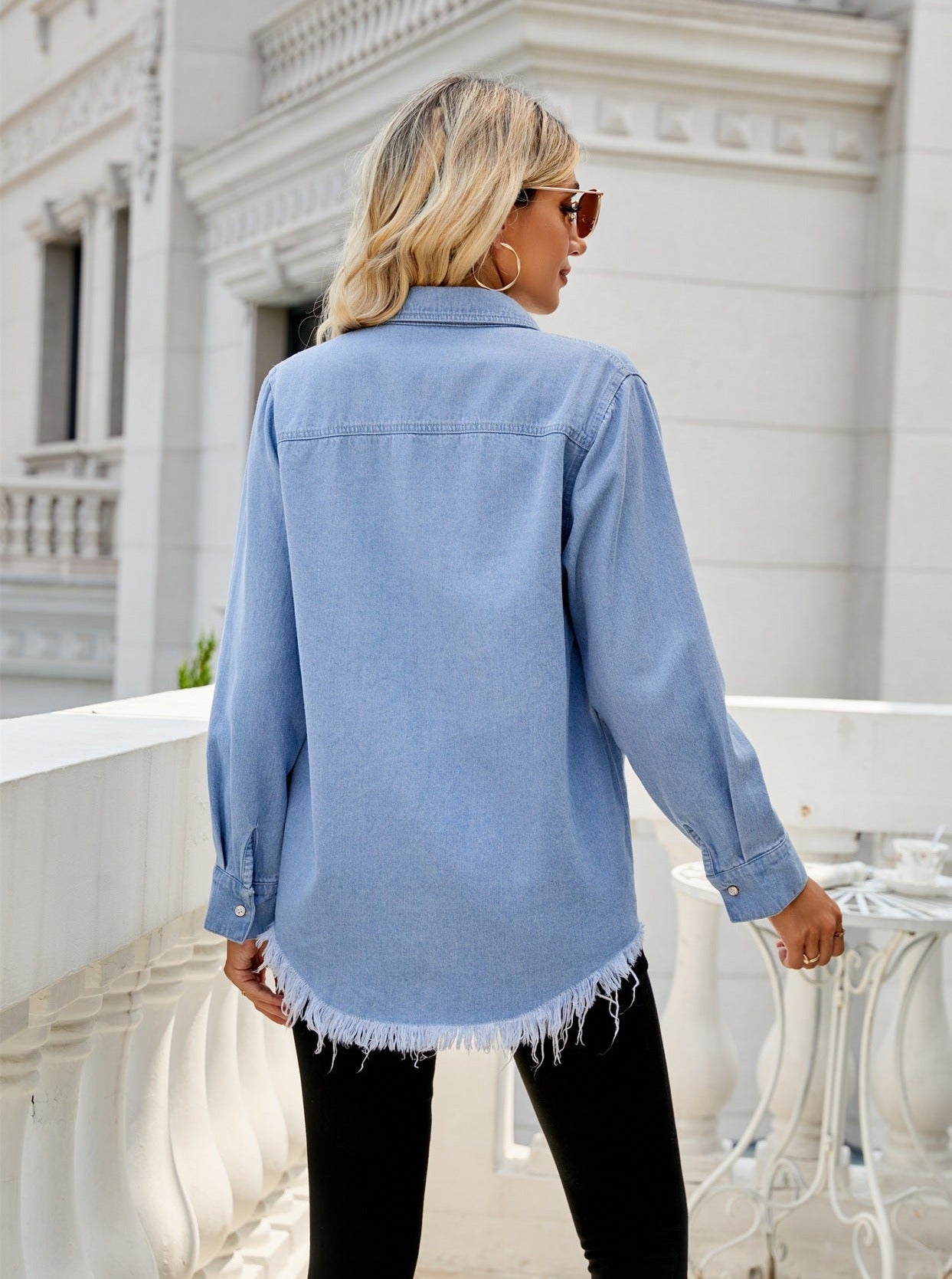 Elegant Casual Denim Jacket