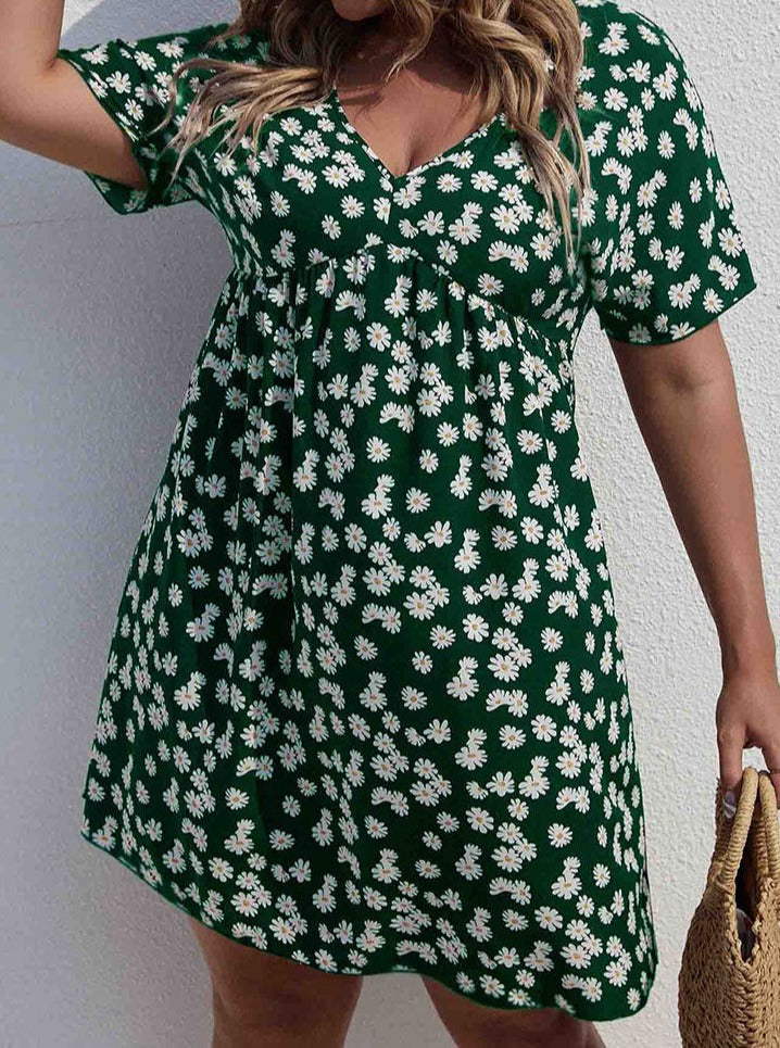 Vestido de vacaciones con estampado floral