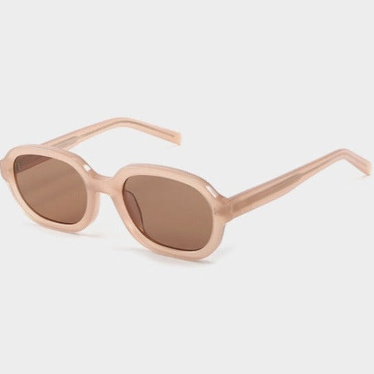 Brown Korean Plate High-Quality Sunglasses